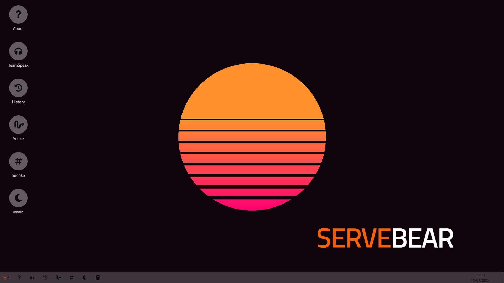 A screenshot of this project